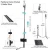 PellKing 21 in 1 Accessories Kit for OSMO Pocket 3 Xtra Muse,Including Hard Shell case,Magnetic mount,Desk base mount,Selfie Stick,Tripod,Chest Mount,Mobile Phone Holder,Screen Protector,Backpack Clip view 2