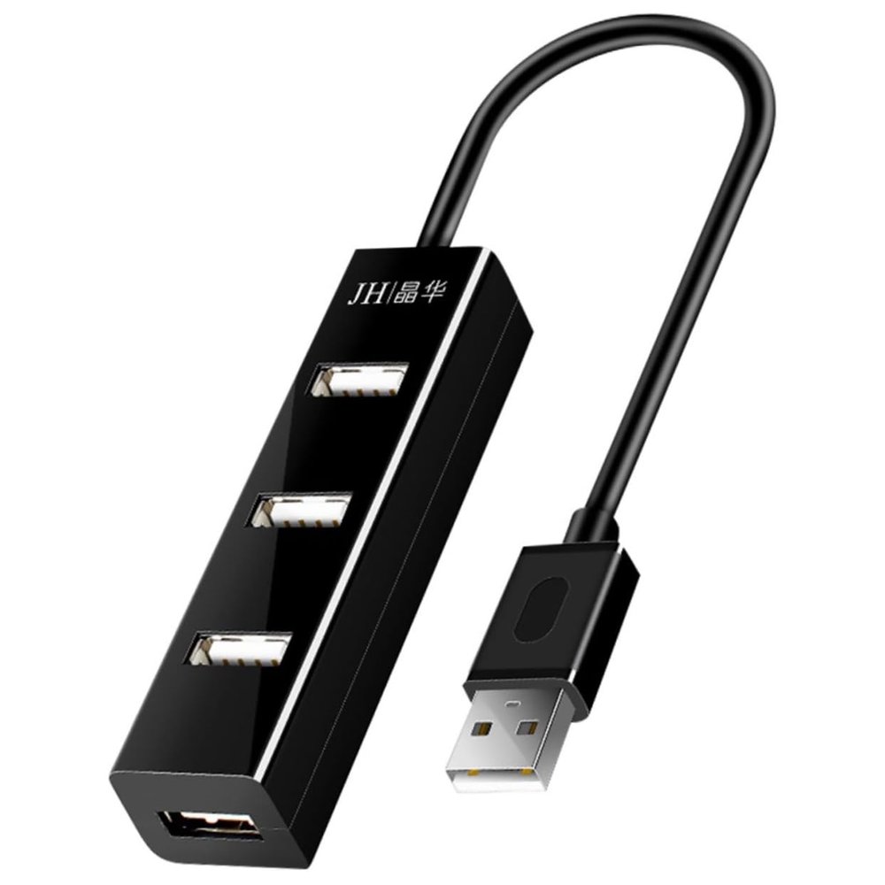 HOMOCONO 1pc USB Hub Splitter Port Expansion Adapter for Computer Compatible Keyboard Mouse Disk Printer Durable Material Lightweight Design