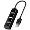 HOMOCONO 1pc USB Hub Splitter Port Expansion Adapter for Computer Compatible Keyboard Mouse Disk Printer Durable Material Lightweight Design view 1