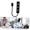 HOMOCONO 1pc USB Hub Splitter Port Expansion Adapter for Computer Compatible Keyboard Mouse Disk Printer Durable Material Lightweight Design view 2