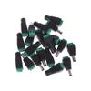 KONTONTY 2.1x5.5mm Dc Power Plug Adapter Kit 10 Male 10 Female Connectors Direct Fit for Led Strip Lights view 1