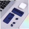 QUMIIRITY 2sets Magnetic Cable Holders Versatile Cord Organizers for Desk and Wall Detachable Clips for Easy Cable Management for Charging and Headphone view 2
