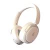 Atom Max - Hybrid Active Noise Cancelling Headphones, Hi-Res Audio, Wireless Over-Ear, Foldable, 45H Playtime, Fast Charging, Customize via an App, Bluetooth v5.4, ANC Headphones, White view 1