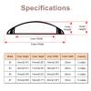 Cord Cover for Wood Grain Floor, Self Adhesive Waterproof Sturdy PVC Cable Hider Management, Indoor Outdoor Home Office, 1m,Pear Wood Grain-#5 view 3
