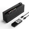 5 in to 1 Out RCA/HDMI Switcher3 Way HDMI 2.0 + 2 RCA to HDMI Converter, Support 4:3/16:9 4K and 3D for PS1/2/3/4/5, N64, SNES, Switch, DVD, Roku, etc. view 1