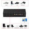 5 in to 1 Out RCA/HDMI Switcher3 Way HDMI 2.0 + 2 RCA to HDMI Converter, Support 4:3/16:9 4K and 3D for PS1/2/3/4/5, N64, SNES, Switch, DVD, Roku, etc. view 4