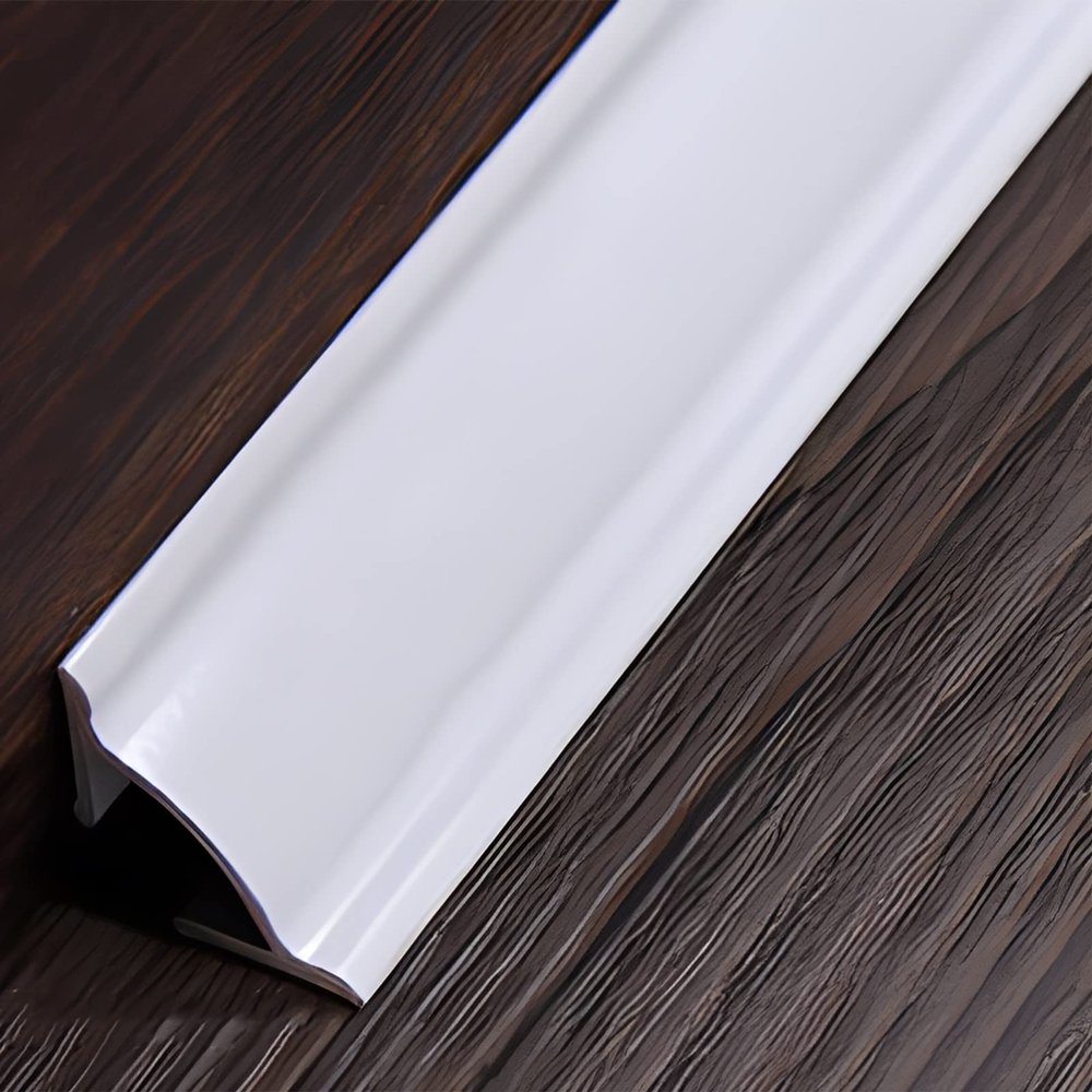 GenSDH Wall Corner Wire Concealer Heavy Duty Metal, Paintable Anti Chew Cable Raceway Cord Cover, Baby/Pet/Kids Protector, Exterior/Doorway/Kitchen,White-4 Cables