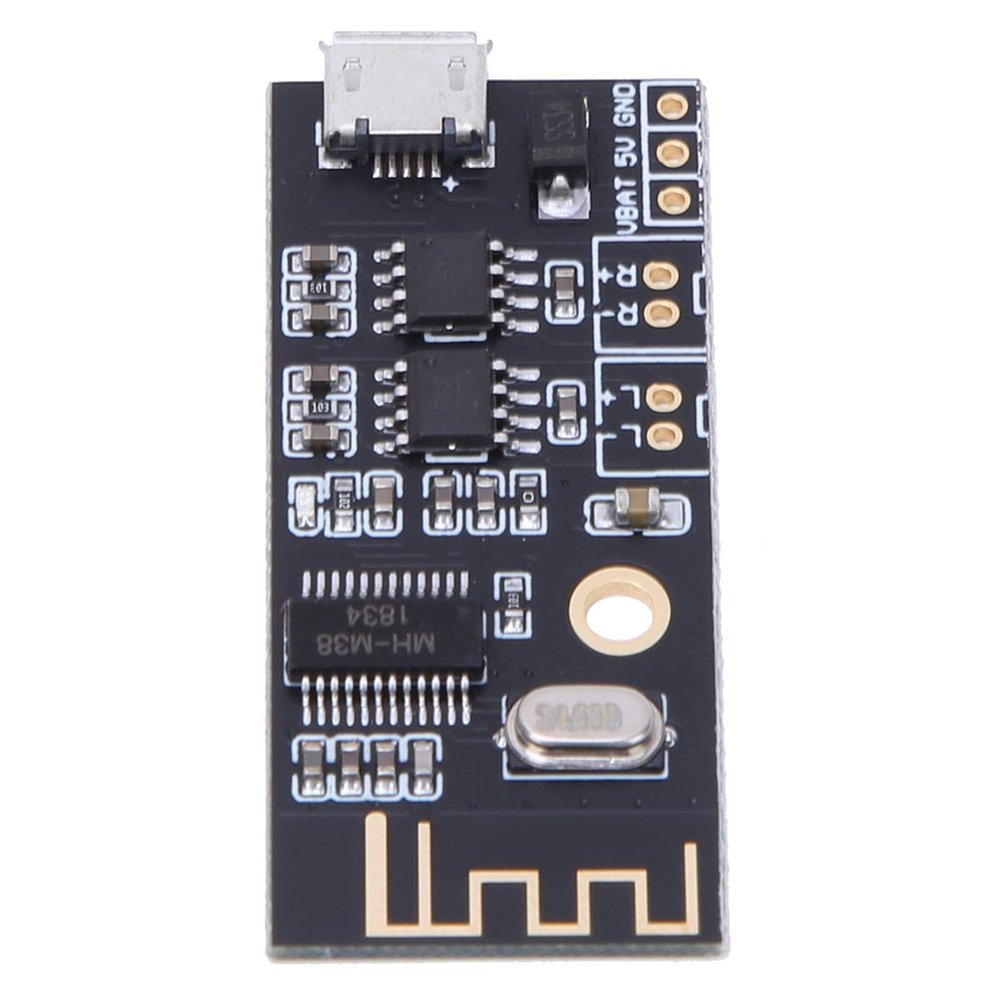 Lossless Decoder DIY Kit, Audio Receiver Module MH, M38, Stereo Output with USB Sound Card Support (M38 with 5W amplifier version)