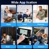 4G LTE WiFi Mobile Hotspot - Pocket WiFi with 5GB Data SIM Card, International Hotspot Router & Power Bank, No Contract or SIM Card Required,10 Connected Devices, Ideal for Travel in The US & Europe view 2