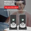 Irishom 2 Pack Intercoms Wireless for Home Voice Bidirectional Caller Home Ultra Long Distance Portable Wireless Voice Interphone Elderly Caller Room to Room Communication view 2