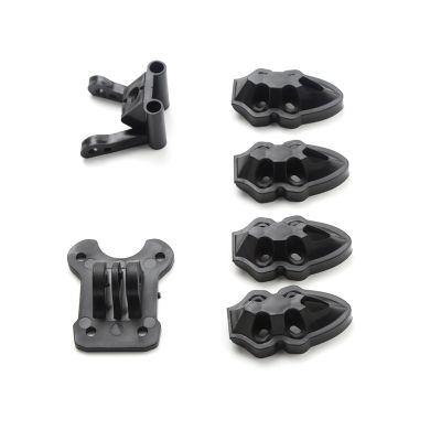 Dodoore Plastic Cement Motor Base & Camera Installation Base Antenna Base Replacement for MARK4 5inch/ 6inch/ 7inch/ 8inch/ 9inch HD FPV Racing Drone Carbon Fiber Frame Kit (Black)