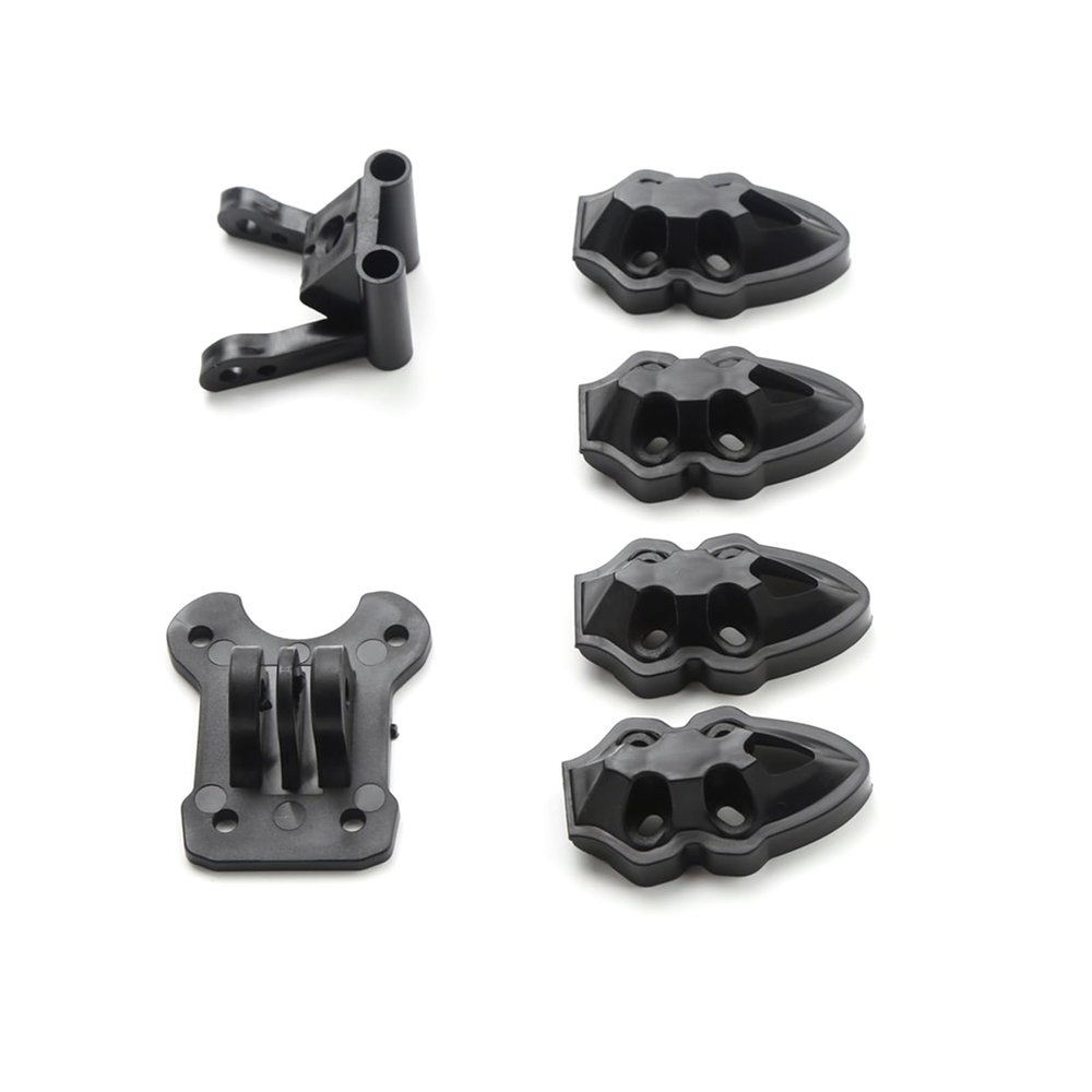 Dodoore Plastic Cement Motor Base & Camera Installation Base Antenna Base Replacement for MARK4 5inch/ 6inch/ 7inch/ 8inch/ 9inch HD FPV Racing Drone Carbon Fiber Frame Kit (Black)
