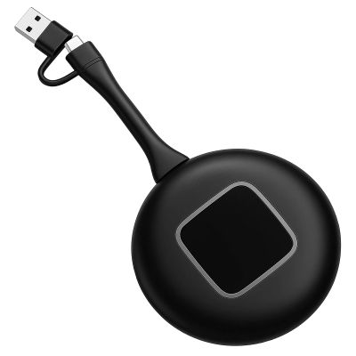 4K Wireless Display Adapter,Real Plug & Play, 2.4G & 5G HDMI Wireless Display Dongle for iOS Android Windows MacOS Phone Tablet Laptop,Support Android/iOS/Windows/MacOS System