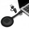 4K Wireless Display Adapter,Real Plug & Play, 2.4G & 5G HDMI Wireless Display Dongle for iOS Android Windows MacOS Phone Tablet Laptop,Support Android/iOS/Windows/MacOS System view 2
