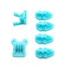 Dodoore Plastic Cement Motor Base & Camera Installation Base Antenna Base Replacement for MARK4 5inch/ 6inch/ 7inch/ 8inch/ 9inch HD FPV Racing Drone Carbon Fiber Frame Kit (Blue) view 1