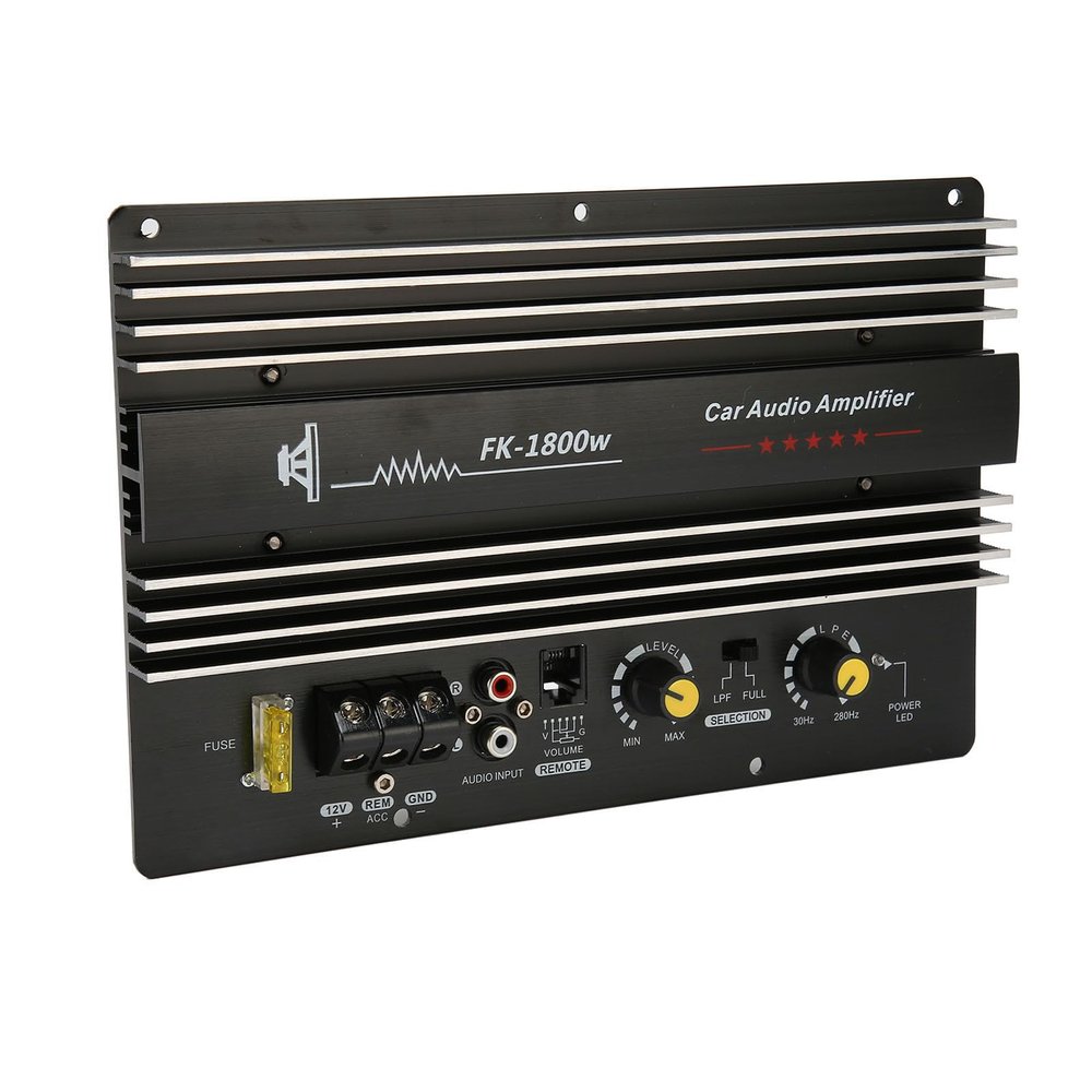 12V Car Power Amplifier Board, Quick Heat Dissipation, Precision Design, Easy Installation, Clear Sound, for Automotive Amplifier