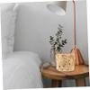 SEWOART 2pcs Bamboo Lampshade Replacement Woven Pendant Light Lampshade Rustic Lamp Cover for Ceiling Lamps view 3