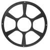 Edinstry 12" Universal Black Car Audio Speaker Hollow Mesh Sub Woofer Subwoofer Grill Cover Protector for Auto Car