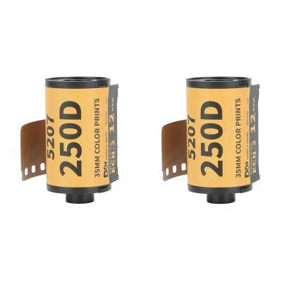 2Pcs The Epitome of The Classic 35mm Colour Print Film Superb for Practice and Exuding Vibrant Hues Compatible with 135 Develop Cameras for ECN Colour Print Camera Film
