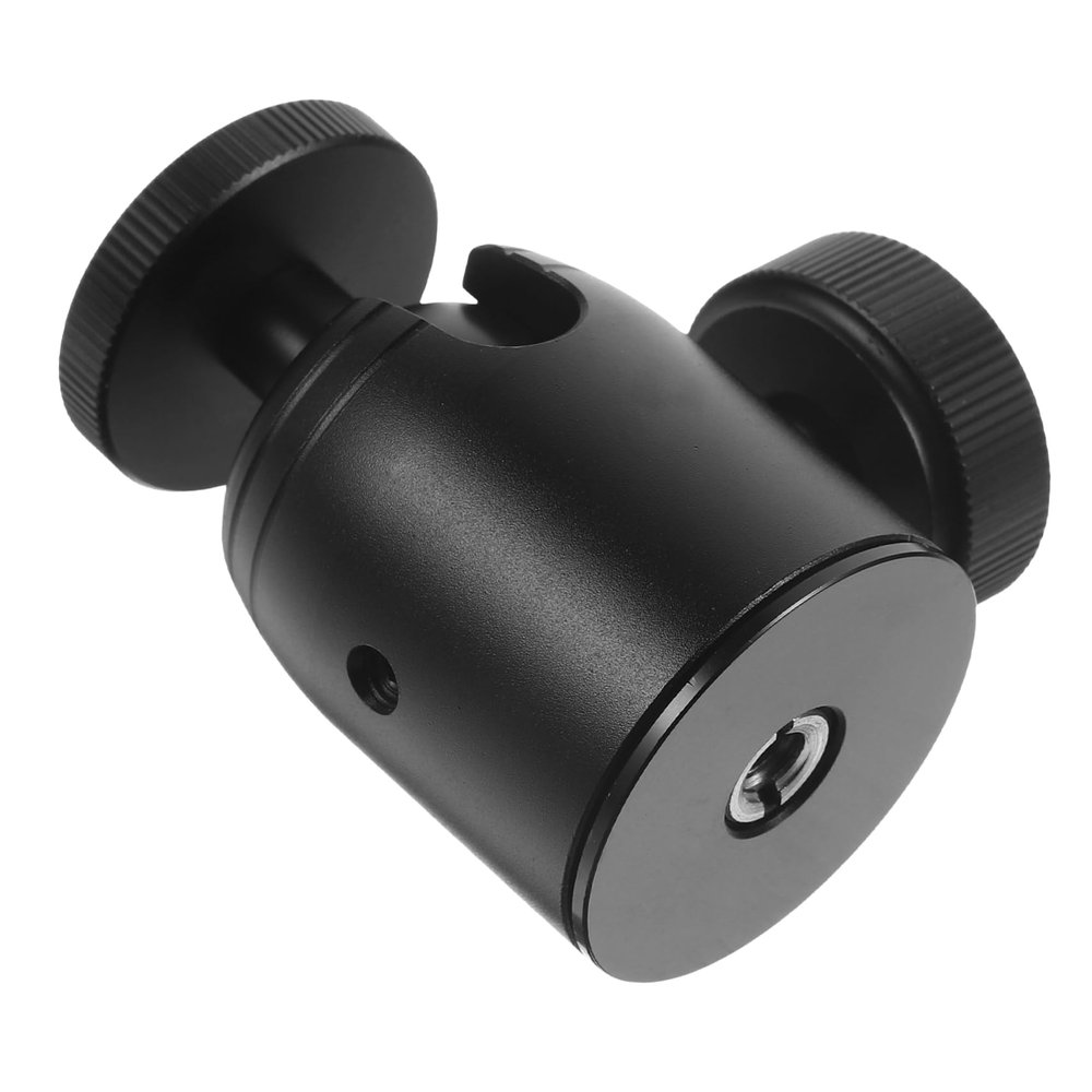 KONTONTY Compact Ball Head Tripod for Camera Mount Adapter Desk Clamp for Live Streaming and Vlogging