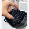 ZLYLVRC Round Filter Storage Case Box, CPL Polarize UV Filter Multi-Layer Protective Case, ND Filter Reducing Lens Dustproof & Shockproof Storage Sleeve (Gray view 3