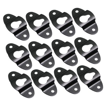 HOMOCONO 20pcs Hooks Heavy Duty Ring Wall Mount Audio Bracket for Speaker Hanger Plate