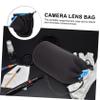 BELLIFFY 4pcs Neoprene Lens Pouch Camera Lens Case Protective Storage Bag for Dslr and Mirrorless Lenses Shock Moisture-resistant for Photographers view 3