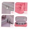 KONTONTY Organizer Electronic Bag for Cords Cellphone Flash Drive Long Life Fabric Pink view 3