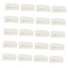 HOMOCONO 20pcs Cable Organizers Clips for Cables Cord Keepers for Wire Management Snake Adhesive Fixing Seat view 1
