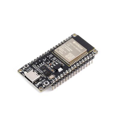 ESP32-C6 Microcontroller, WiFi 6 Development Board, 160MHz Single-core Processor, Onboard ESP32-C6-WROOM-1-N8 Module, with Pre-soldered Header (ESP32-C6-DEV-KIT-N8-M)