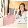 BELLIFFY 1Pc Laptop Pouch with Shockproof Thickened Frame and Handle Notebook Storage Bag for Travel Business and Leisure Cross Body and Handbag Style for Laptops and Tablets view 4