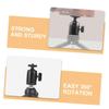 CAXUSD 1set Rotating Tripod Mount for Cameras Projectors Lightweight for Flexible Positioning Compatible and Mini Cameras view 3