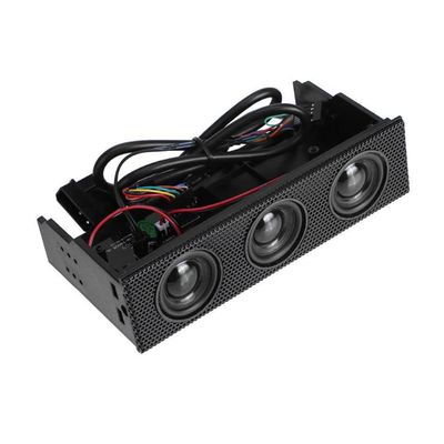 kobeIeen Stereo Surround PC Front Panel Computer for Case Connection Built in Mic Music Loudspeakers Channel Accesso