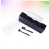 CIYODO 1Set Vinyl Records Cleaning Kit with Static-Resistant Brush for Phonograph and Thorough Dust and Fingerprint Removal Protective Formation Use Black Record Cleaner Brush view 2