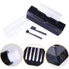CIYODO 1Set Vinyl Records Cleaning Kit with Static-Resistant Brush for Phonograph and Thorough Dust and Fingerprint Removal Protective Formation Use Black Record Cleaner Brush view 3