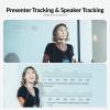 4K Video Conference Room Camera with AI Auto Framing, Presenter & Speaker Tracking, 120 Wide-Angle Webcam, 5X Digital Zoom, 4-Mic Array & 2 Speakers, Works with Microsoft Teams, Zoom, Google Meet view 4