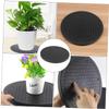 PRETYZOOM 1pc Manual Turntable for Tv Computer Rotating Display Stand for Crafts Screen Sharing Easy Storage of Spices Condiments Black Union Dinner Turntable view 2