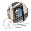 Hoement Wall Mount Bracket Security Mount for CCTV Sturdy Easy to Install Compatible with Various Monitoring view 4