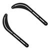 CIYODO 2pcs Soundbar Mount for Tv Soundbar Bracket Strong Load Capacity No Punching Design view 1