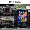 14.4 Inch Android 13 8+128GB Car Radio for Ford F150 2015-2021 F250 F350 2016-2021 Stereo Upgrade Tesla Style Dash IPS Touch Screen Android Auto GPS Navigation Multimedia Player (OEM SYNC2 OS) view 2