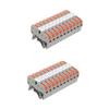 FELTECHELECTR 20sets Terminal Block Kit Quick Connect Wire Connectors for Electricians Electrical Components view 1