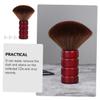 BELLIFFY Multi-Functional Anti-Static Record Brush with Wooden Handle for Vinyl Cleaning Soft Bristle Red Handle Neck Brush for Turntable Maintenance and Sound Quality Improvement view 3