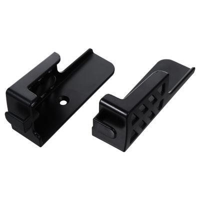 HOMOCONO Adjustable Wall Mount for Tablets and Smartphones Easy Installation Holds Two Devices Option Black Use