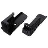 HOMOCONO Adjustable Wall Mount for Tablets and Smartphones Easy Installation Holds Two Devices Option Black Use view 1