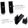 HOMOCONO Adjustable Wall Mount for Tablets and Smartphones Easy Installation Holds Two Devices Option Black Use view 3