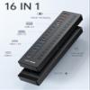 ACASIS 16 Ports USB 3.1 Hub Bundle with Powered USB 3.0 Hub, Include 16 * 10Gbps USB 3.1 A, 2*USB C 3.0+4 Smart Charging Port, 96W & 60W Power Adapter, USB Hub for PC/Laptop, Computer view 3