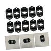 KONTONTY 10pcs Speaker Hanging Connector Wall Mount Hook for Sound Box Speakers Easy to Install Durable Iron Bracket for Home Audio Setup Replacement for Broken Hangers view 4