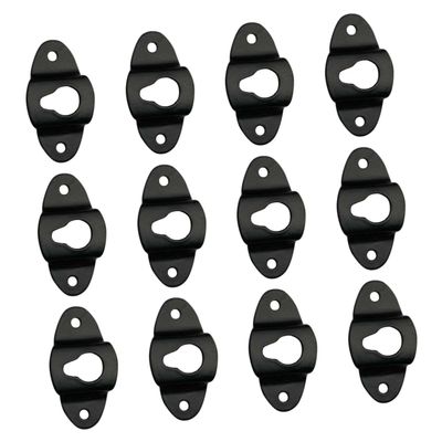 CIYODO 20pcs Audio Speaker Hook Heavy-Duty Iron Wall Mount for Surround Sound Speakers Convenient Storage Easy Installation Strong Bearing Capacity
