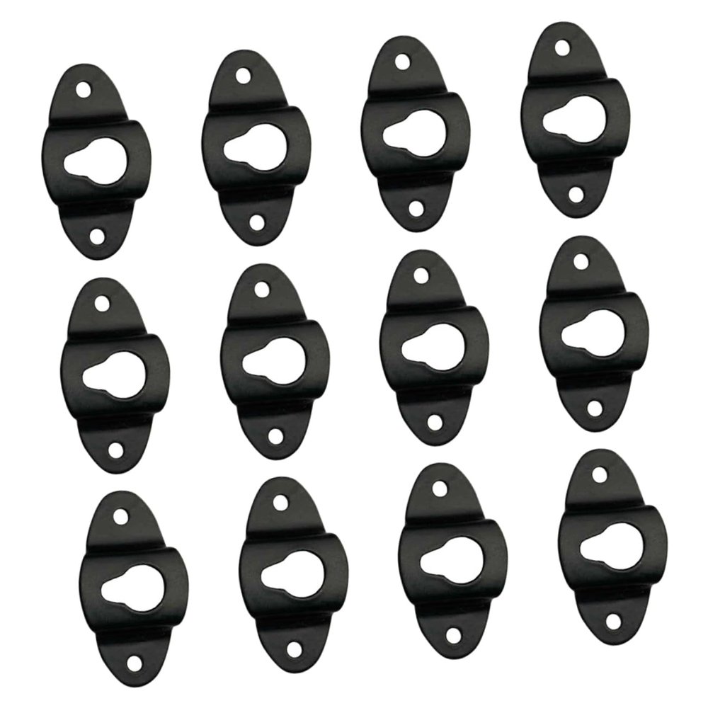 CIYODO 20pcs Audio Speaker Hook Heavy-Duty Iron Wall Mount for Surround Sound Speakers Convenient Storage Easy Installation Strong Bearing Capacity
