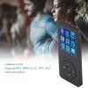 NOENNULL Mp4 Player Portable Support 32G Maximum Small Memory Card Slim 1.8 LCD Mp4 Player Media Music Audio Player with Accessories (Black) view 3